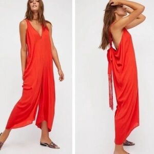 Free people  Wide Leg Jumpsuit  sizes small like new